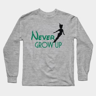 Never Grow Up Long Sleeve T-Shirt